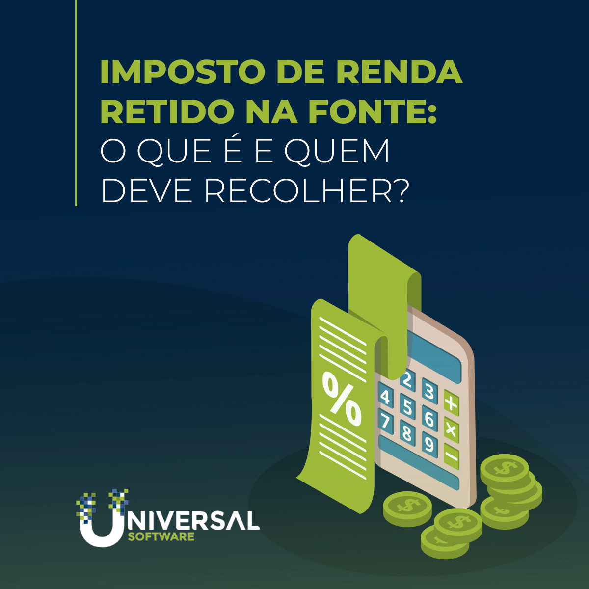 Imposto De Renda Retido Na Fonte O Que é E Quem Deve Recolher 0367