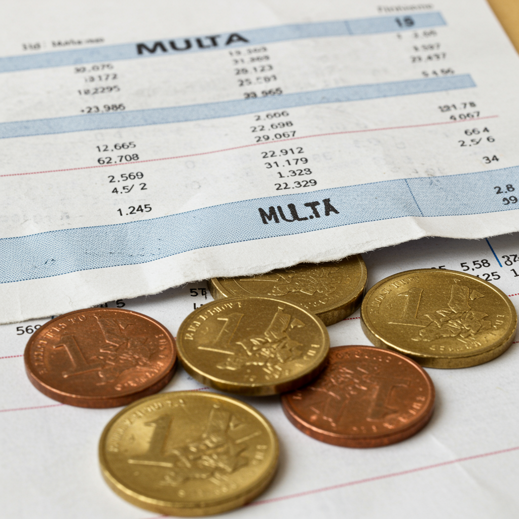 Como calcular a multa e juros de aluguel atrasado