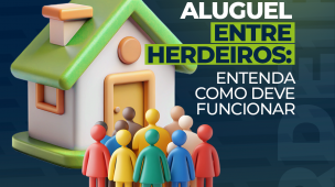 divisão de aluguel entre herdeiros