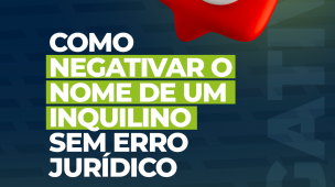 negativar nome de inquilino